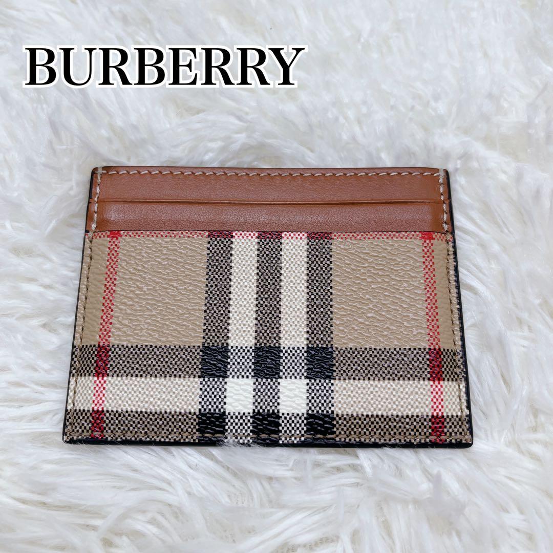 BURBERRY バーバリー 名刺入れ カードケース ノバチェック ユニセックス