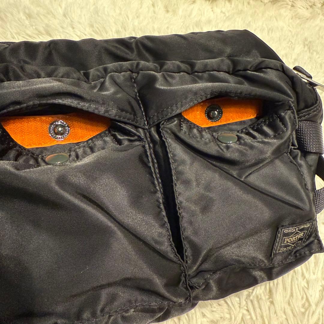 超人気【極美品】ポーター タンカー PORTER ウエストバッグ ブラック
