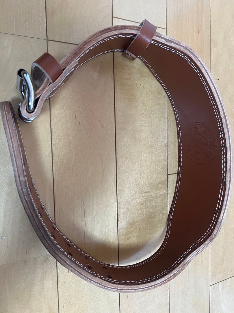 ゴールドジム(GOLD`S GYM) プロレザーベルト サイズM