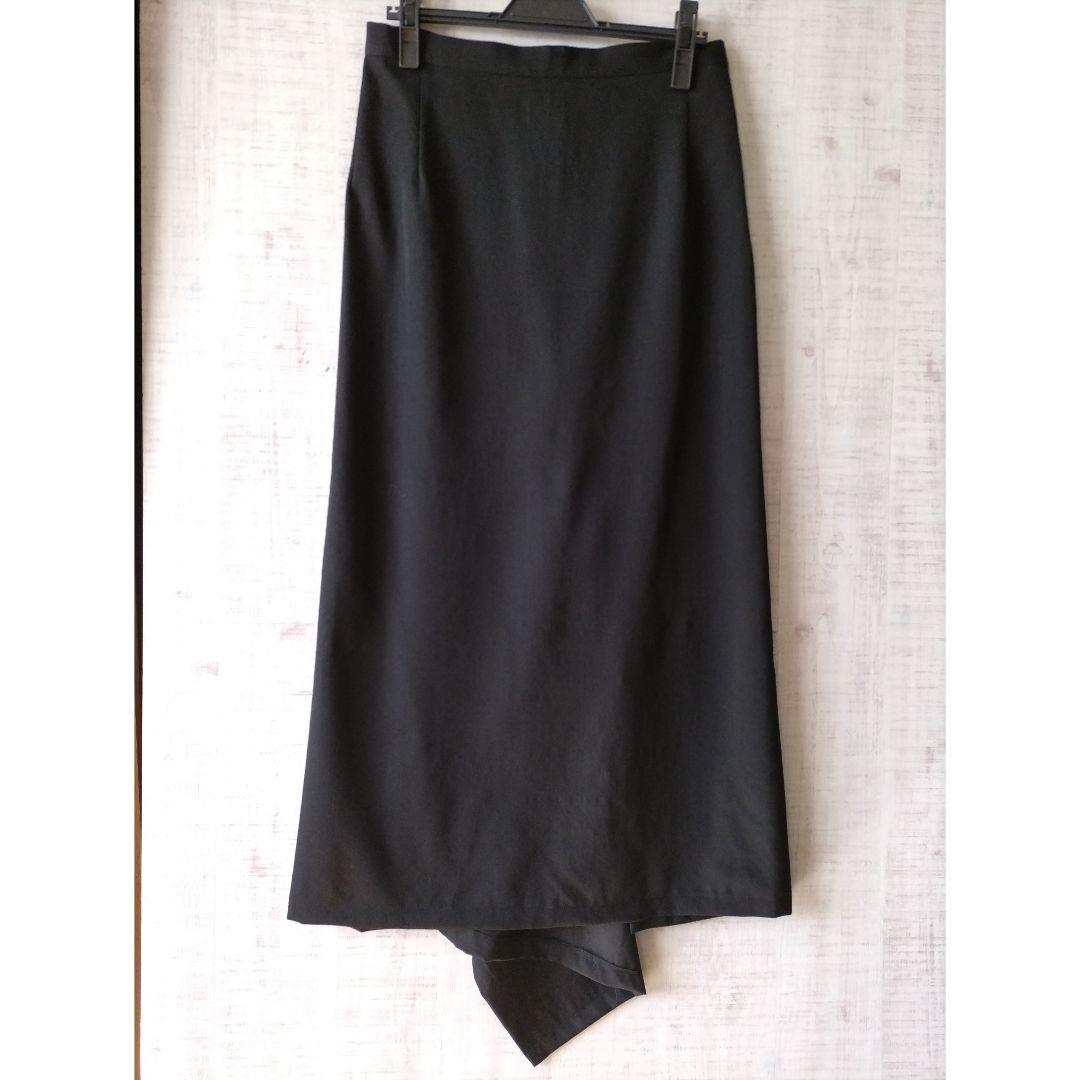 【未使用】ヨウジヤマモト　ロングタイトスカート　ウールスカート
