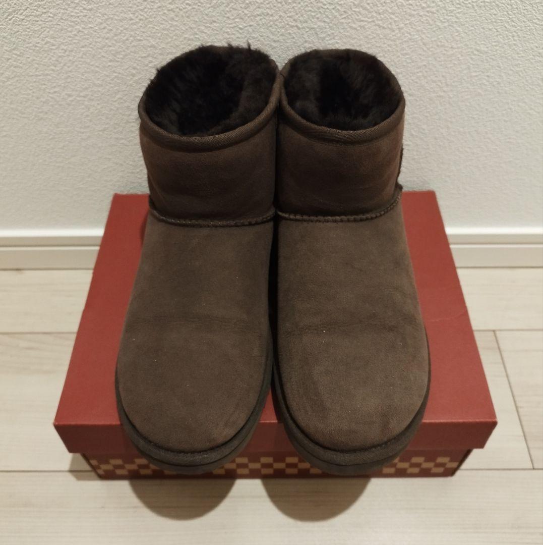 UGG ムートンブーツ ブラウン クラシックミニ チョコレート25cm