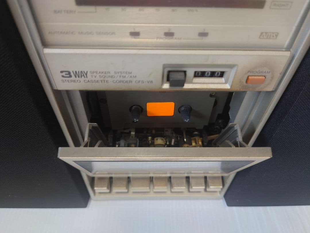 ラジカセ ZILBAP ジルバップ CFS-V8　 ジャンク