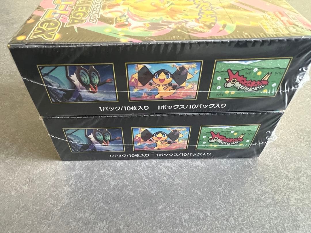 ポケモンカードゲーム　MEGAドリームex 2BOX シュリンク付き