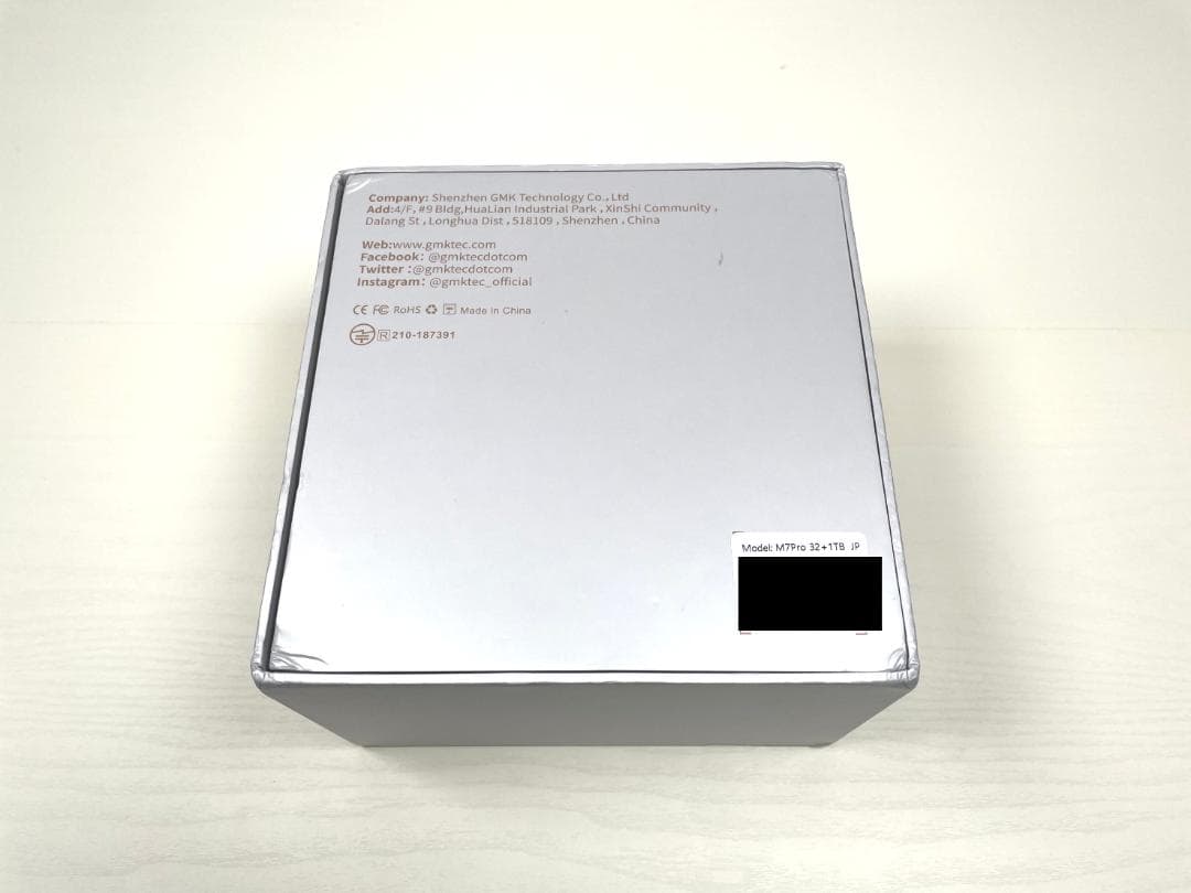 ミニPC GMKtec Nucbox M7 Pro ／ R9 PRO 6950H