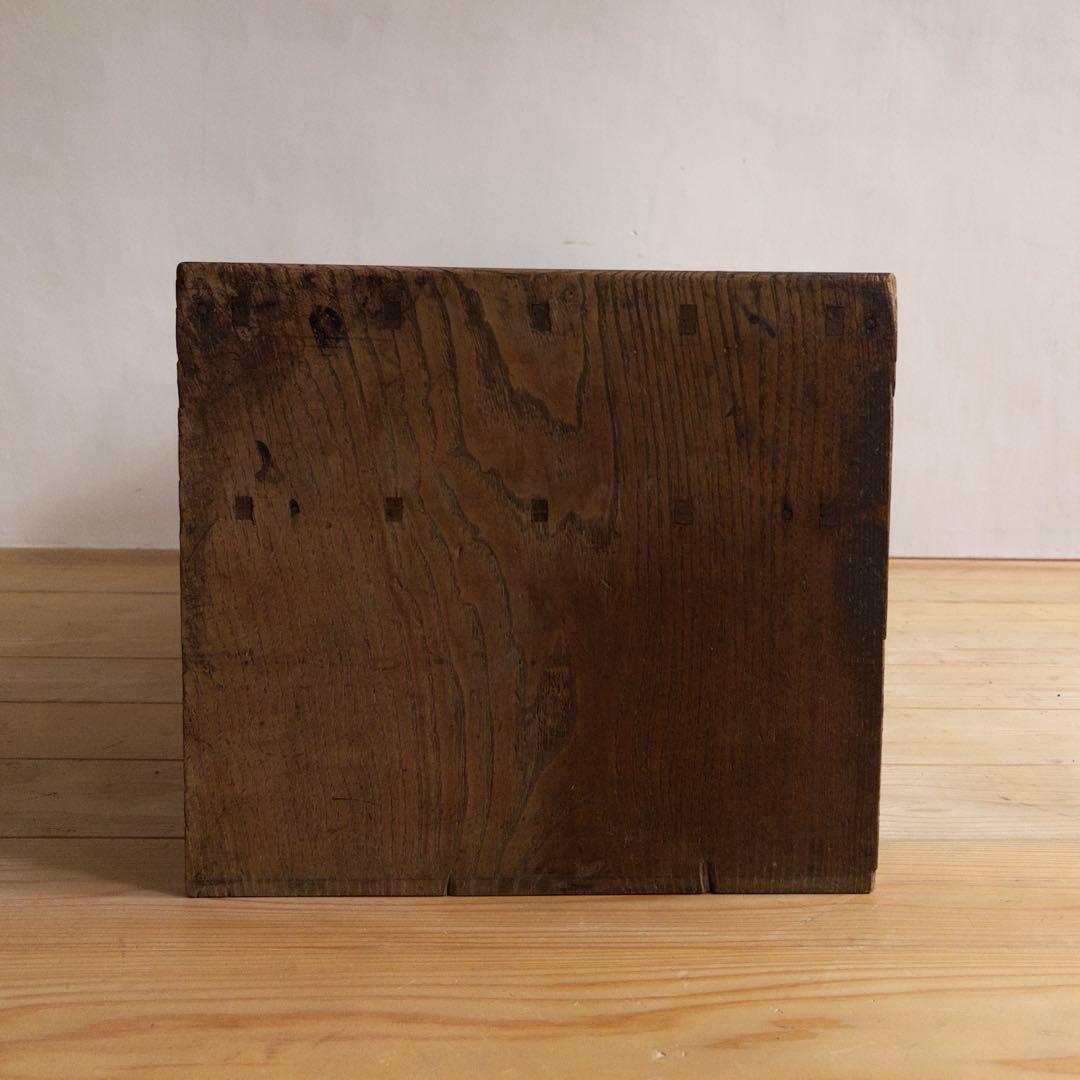 古道具 小引き出し付き 文机 ローデスク 木製