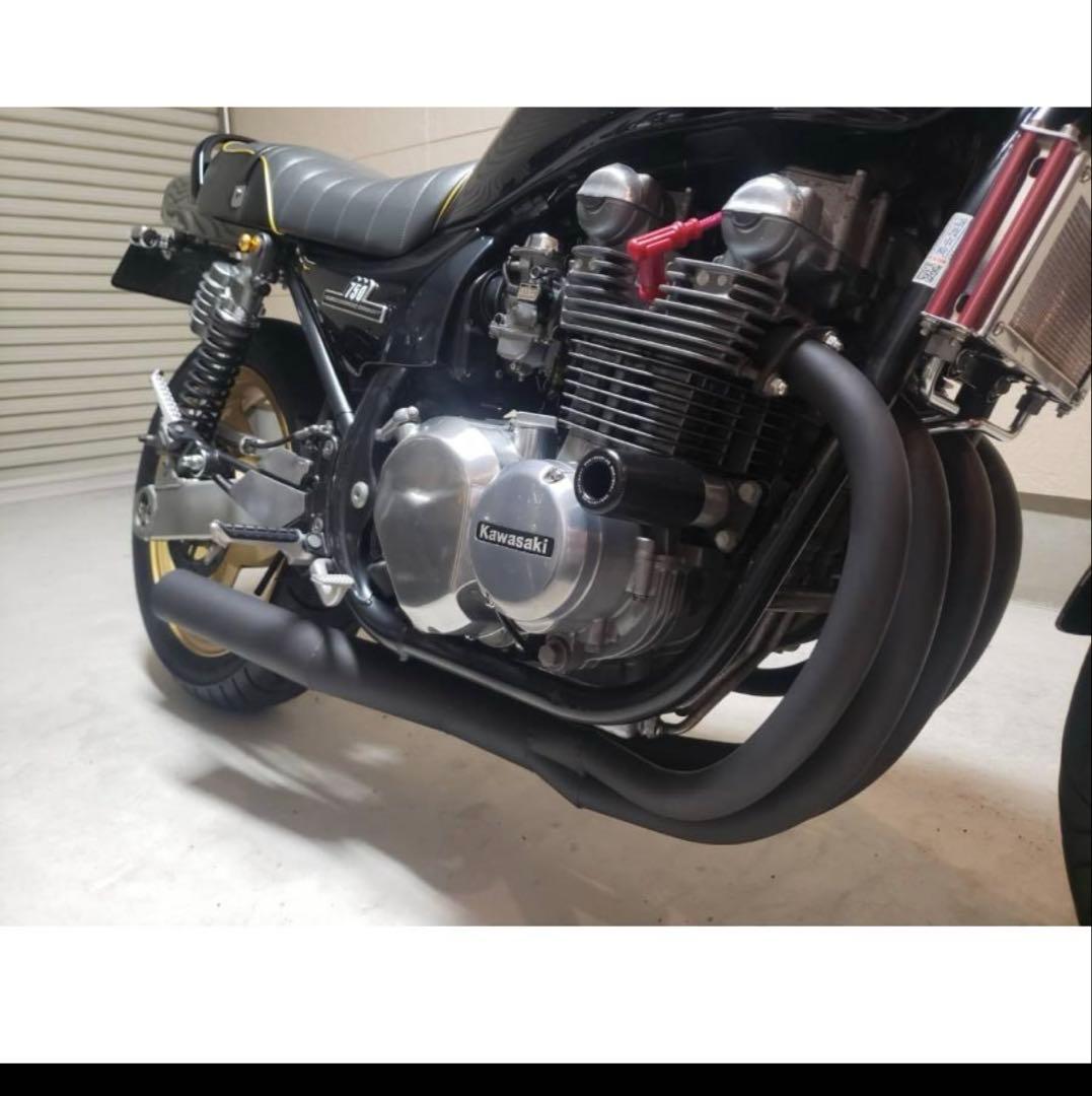 Kawasaki ゼファー750 ミズノモータース　ゼス菅　ちょい悪　3D曲げ