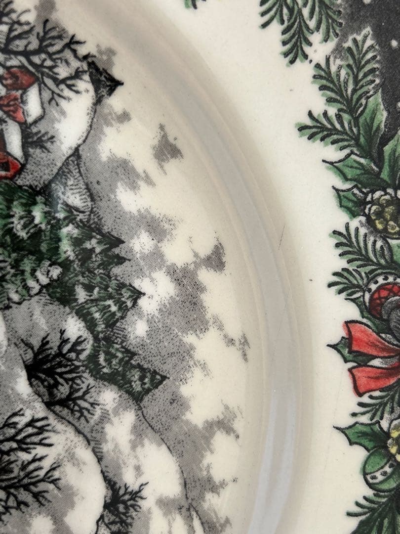 新品ロイヤルスタッホード  Stafford クリスマス プレート4枚