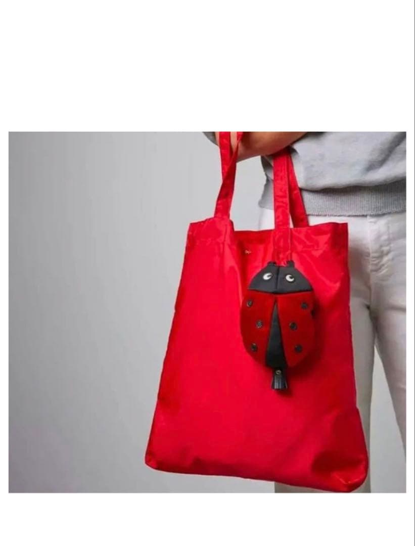 アニヤハインドマーチ　エコバッグ　チャームショッパー