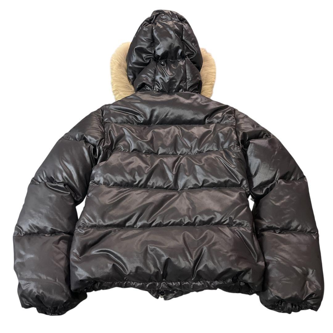 デュベティカ Adhara ダウンジャケット ブラック ラクーンファー Y2K