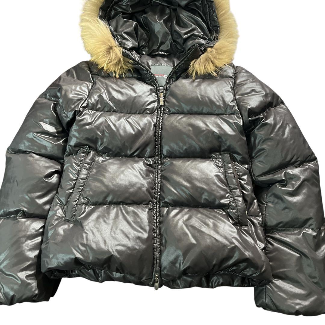 デュベティカ Adhara ダウンジャケット ブラック ラクーンファー Y2K