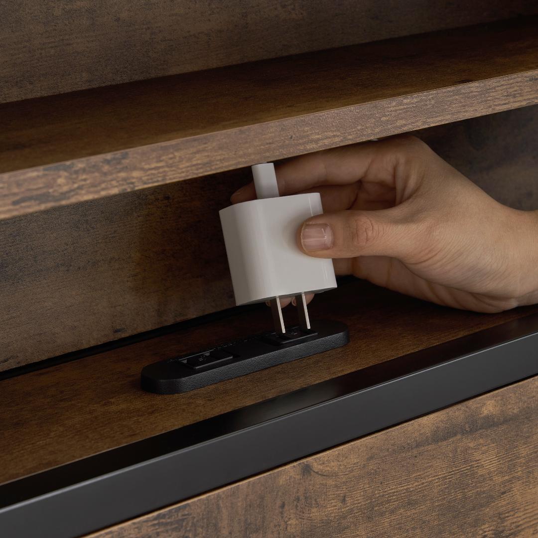 超赤字！SD ベッドフレーム セミダブル セミダブルベッド　コンセント・宮付き