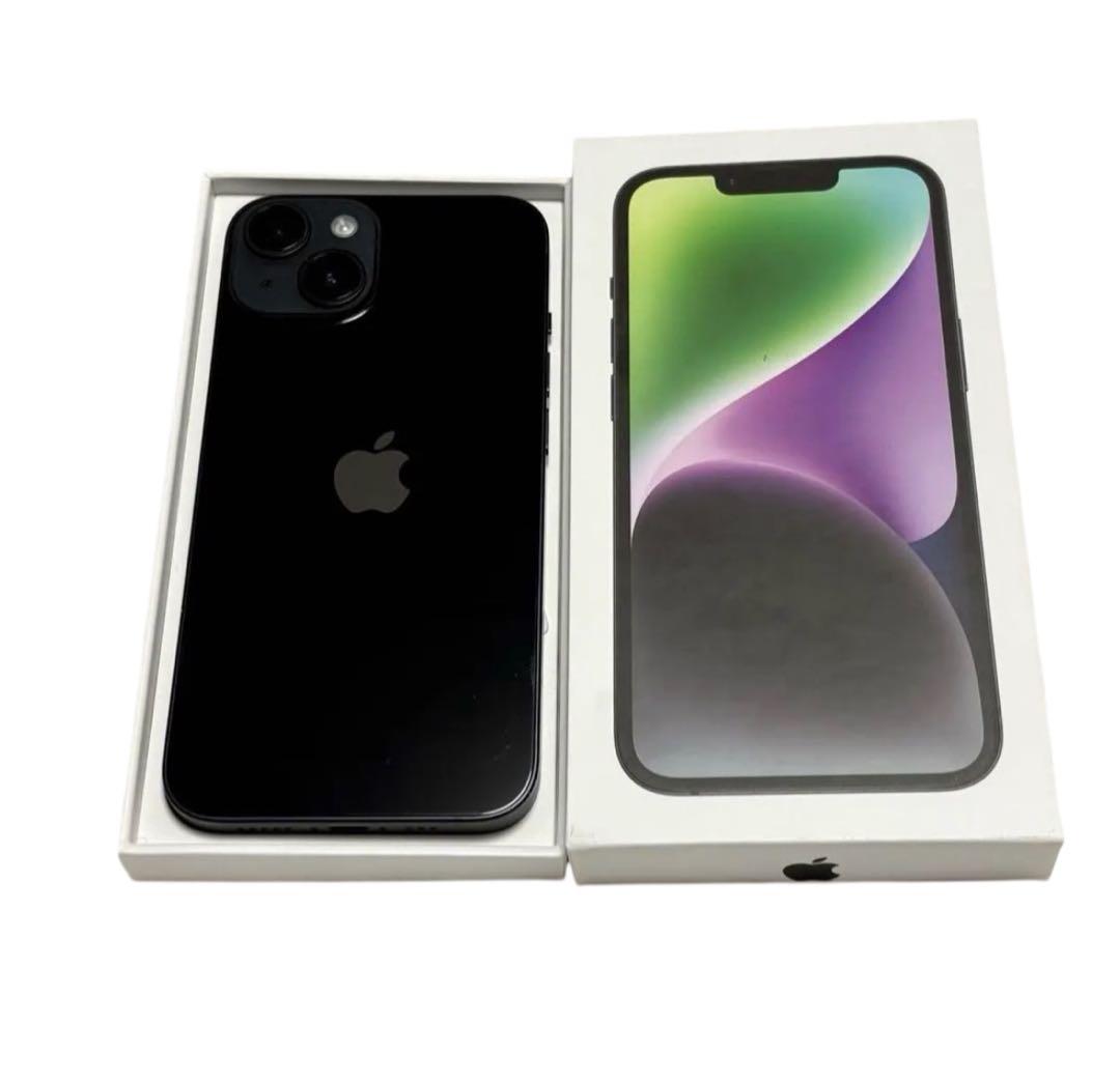 iPhone 14 256GB ミッドナイト SIMフリー バッテリー77%