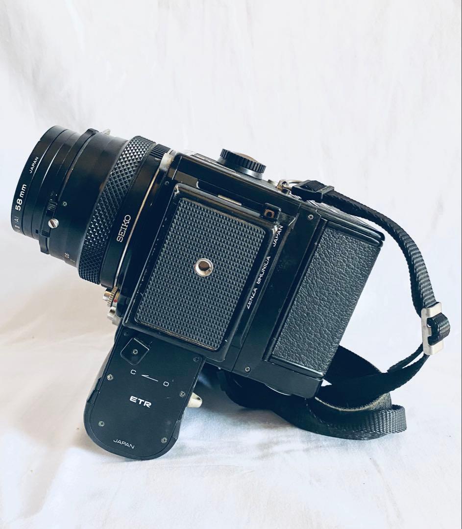Zenza Bronica ETRS 75mm ゼニアブロニカ　グリップ付き