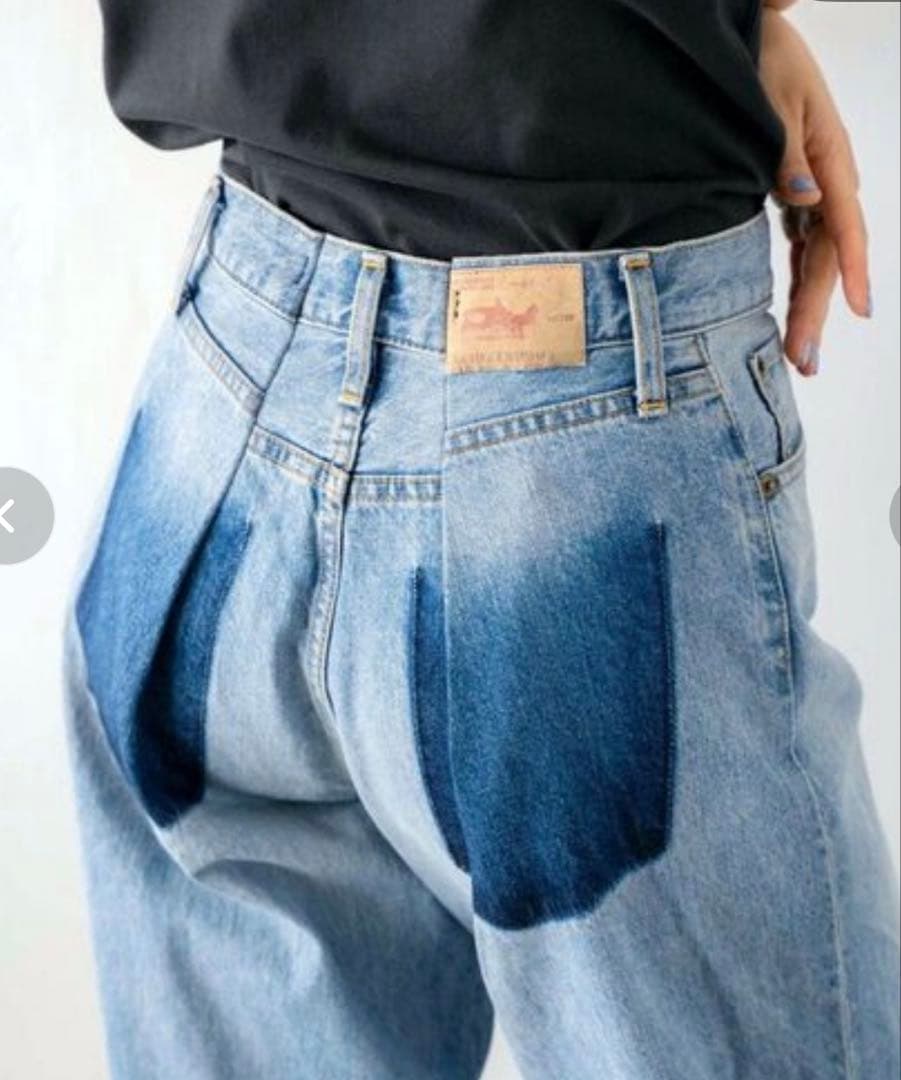 Ungrid アングリッド　リメイクデザインルーズデニム　23