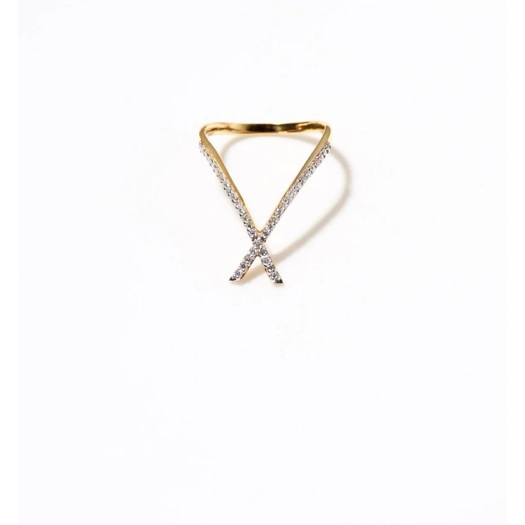 オジュール　13号以上okモアサナイトパヴェリングodul 8号 新品