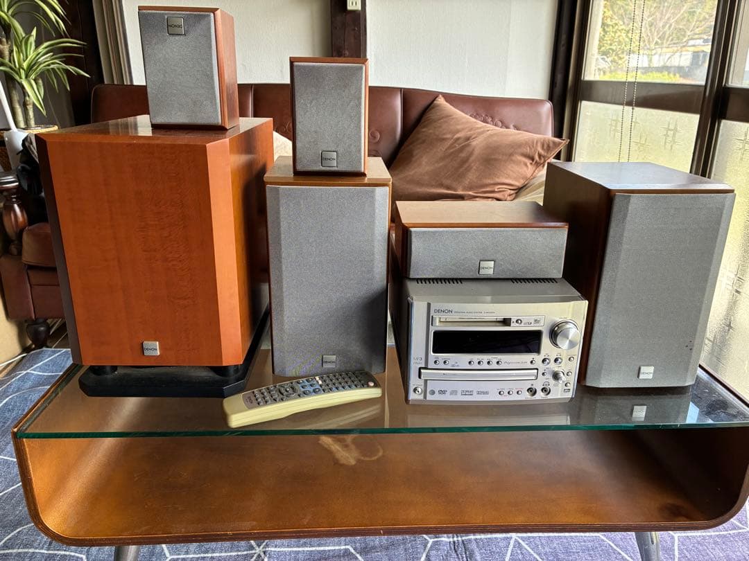 DENON　D-MG55DV　CD/DVD/MD一体型ホームシアターコンポ（1）