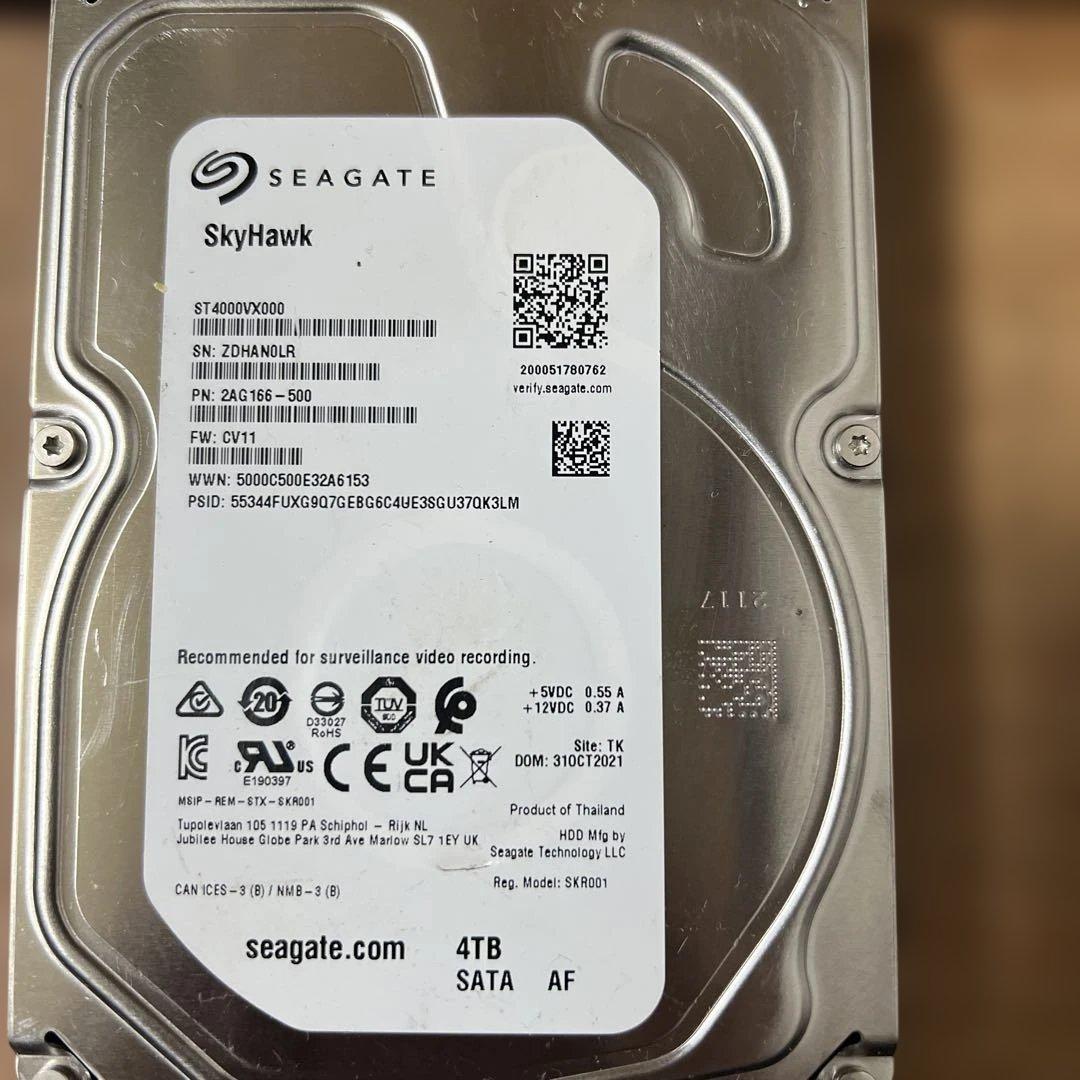 まとめ10個売り 4TB 、2TB、1TBストレージ中古。