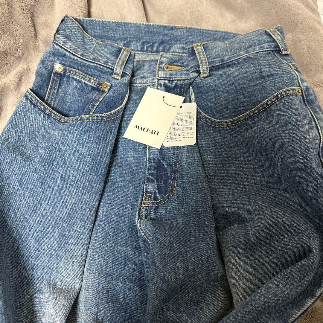 MACHATT ウエストタックデニム　38