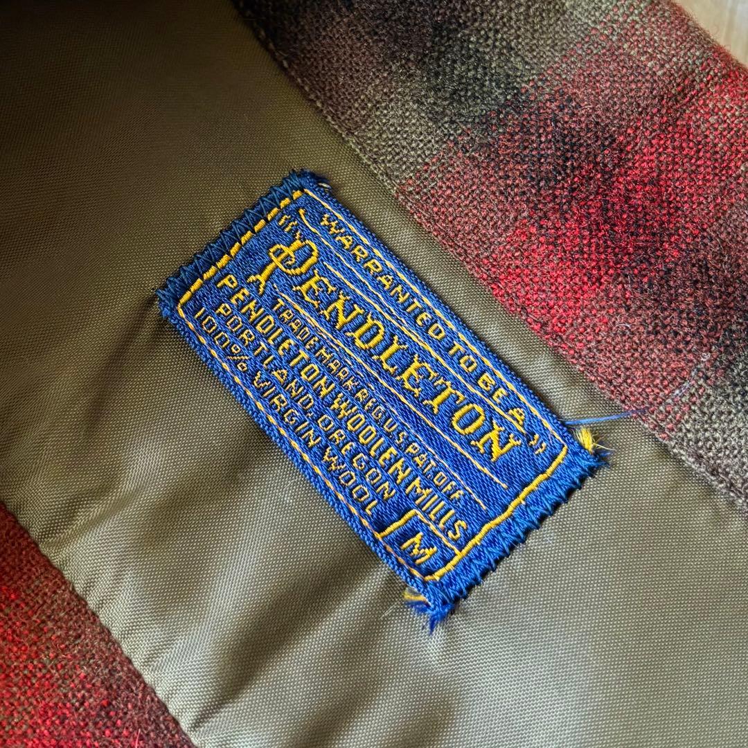 【極上品!!】50s PENDLETON ボードシャツ オンブレ 美品 60s