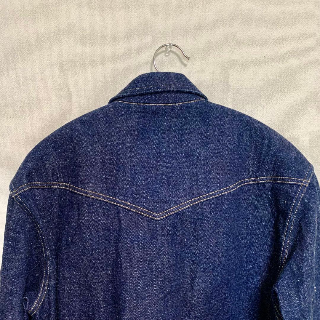 【美品】ウェアハウス デニムウェスタンシャツ サイズ38（M）
