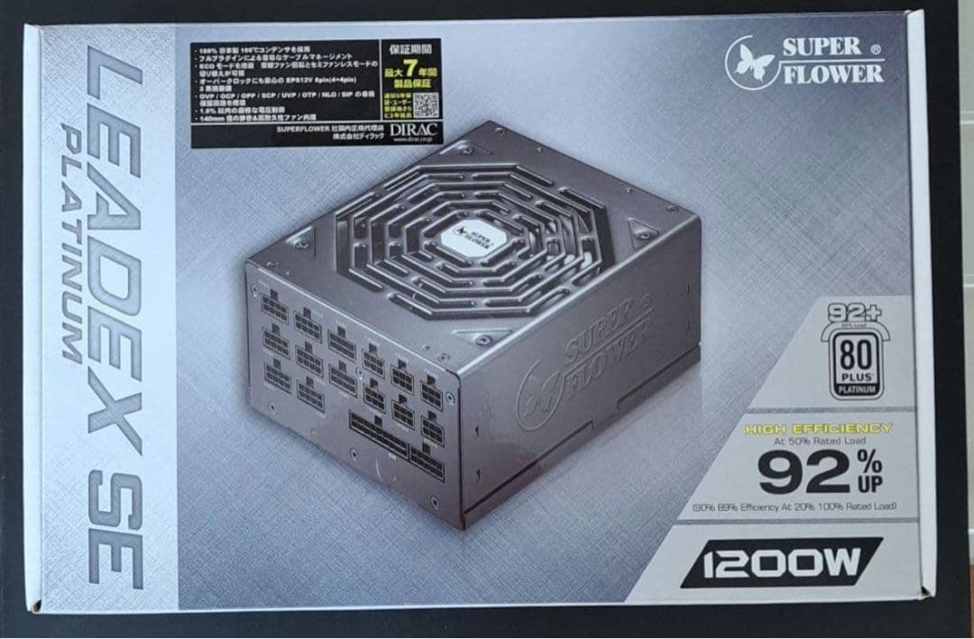 その他 SUPER FLOWER LEADEX PLATINUM SE 1200W