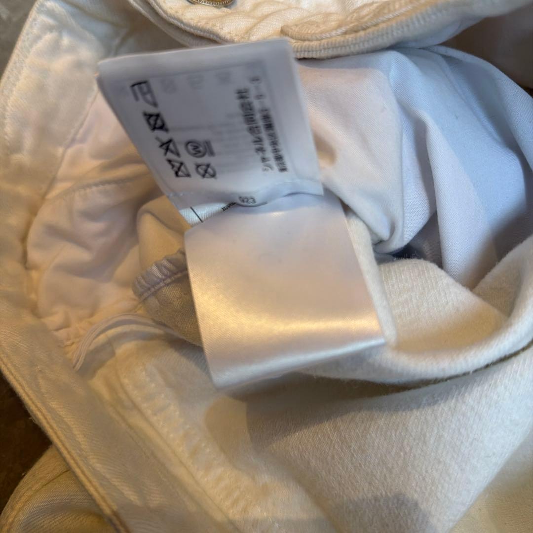 CHANEL ホワイトデニムパンツ36