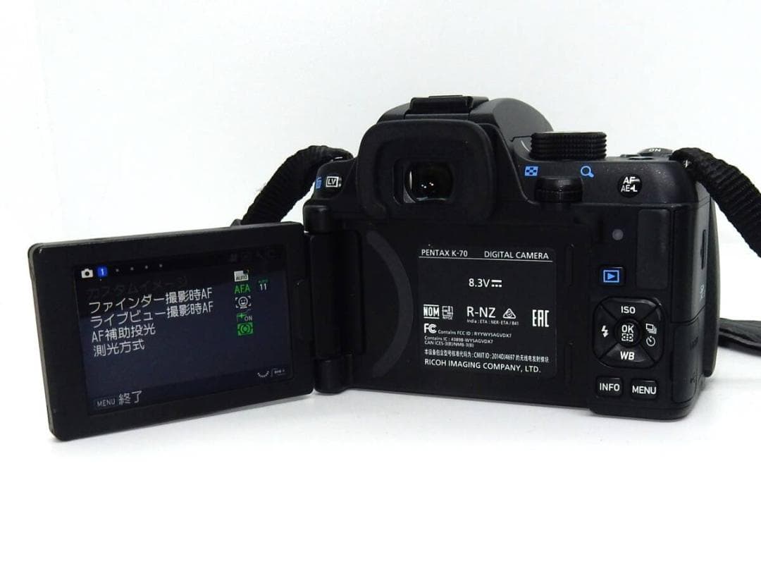 ★極上品★ PENTAX K-70 ボディ 18-135mm WRレンズキット