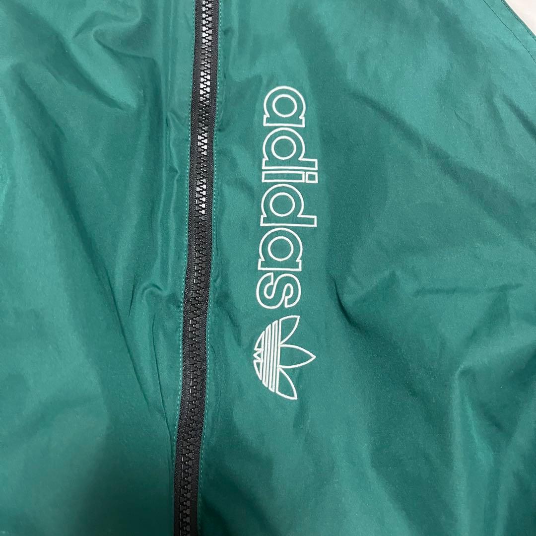 【寒波到来】アディダス リバーシブル ダウンジャケット ホワイト XL