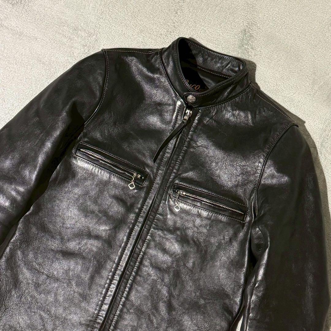 リアルマッコイズ BUCO J-100 レザージャケット サイズ38 馬革 黒芯