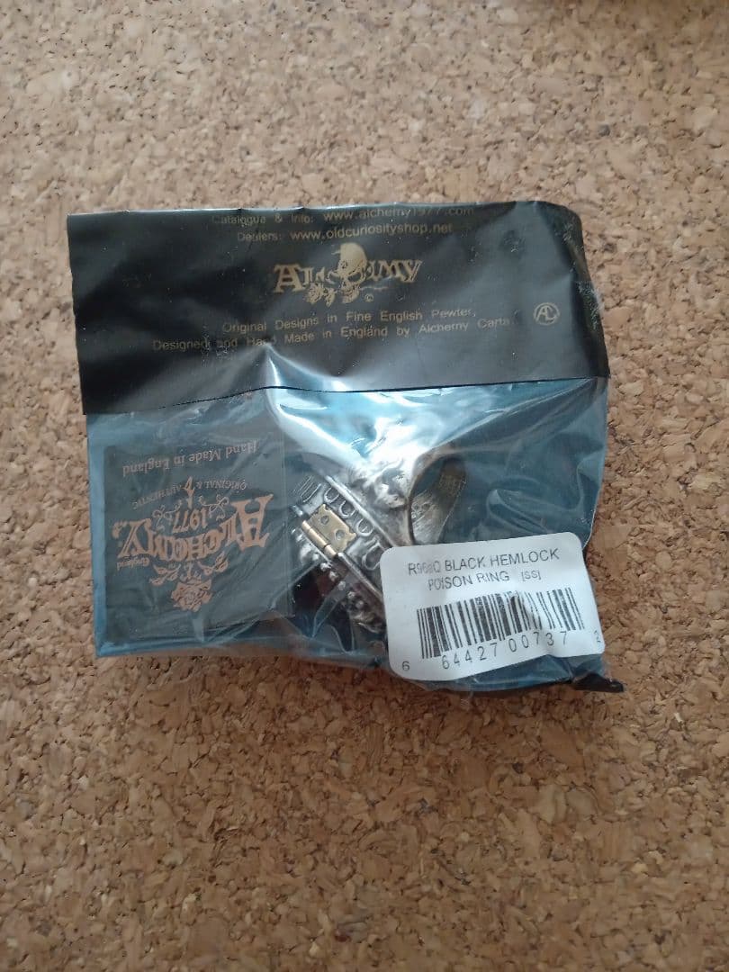 アクセサリー AlchemyGothic R96aQ BLACK HEMLOCK