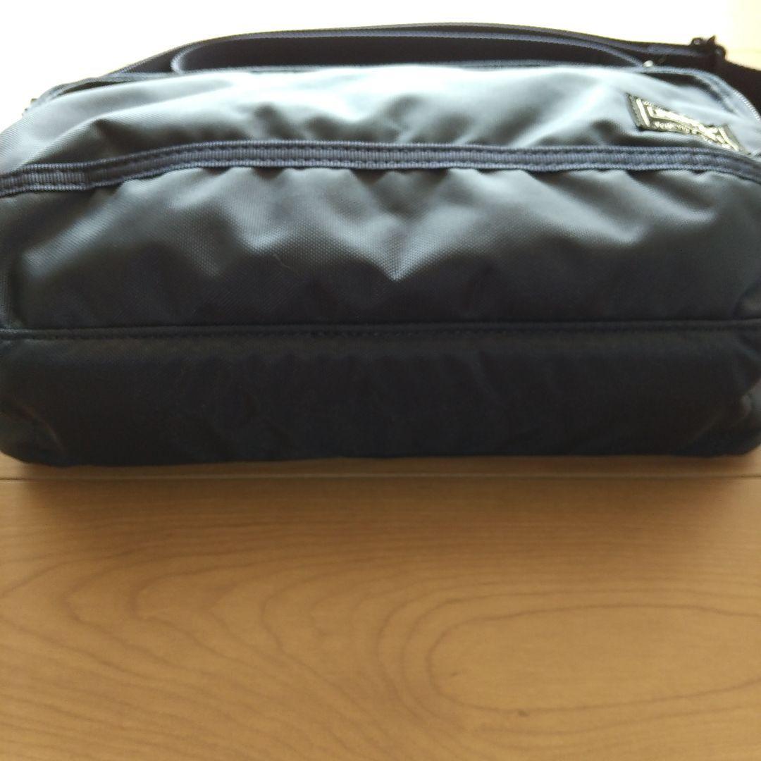 【美品】PORTER FLASH ショルダーバッグ ネイビー