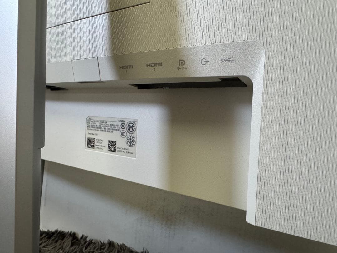 DELL 27インチモニター　S2722DC USB-C接続