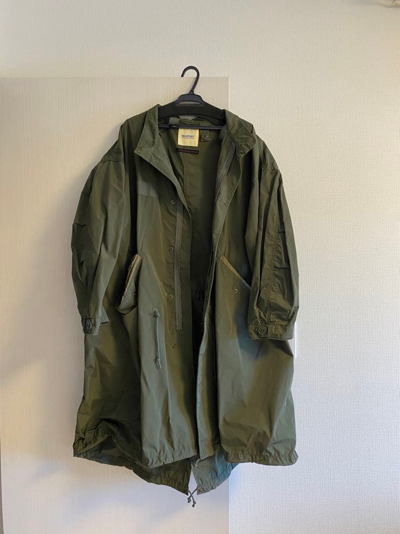 BEAMS BOY ソロテックス M-65 パーカ
