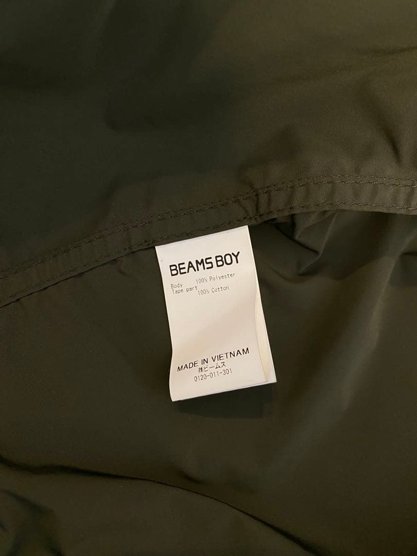 BEAMS BOY ソロテックス M-65 パーカ
