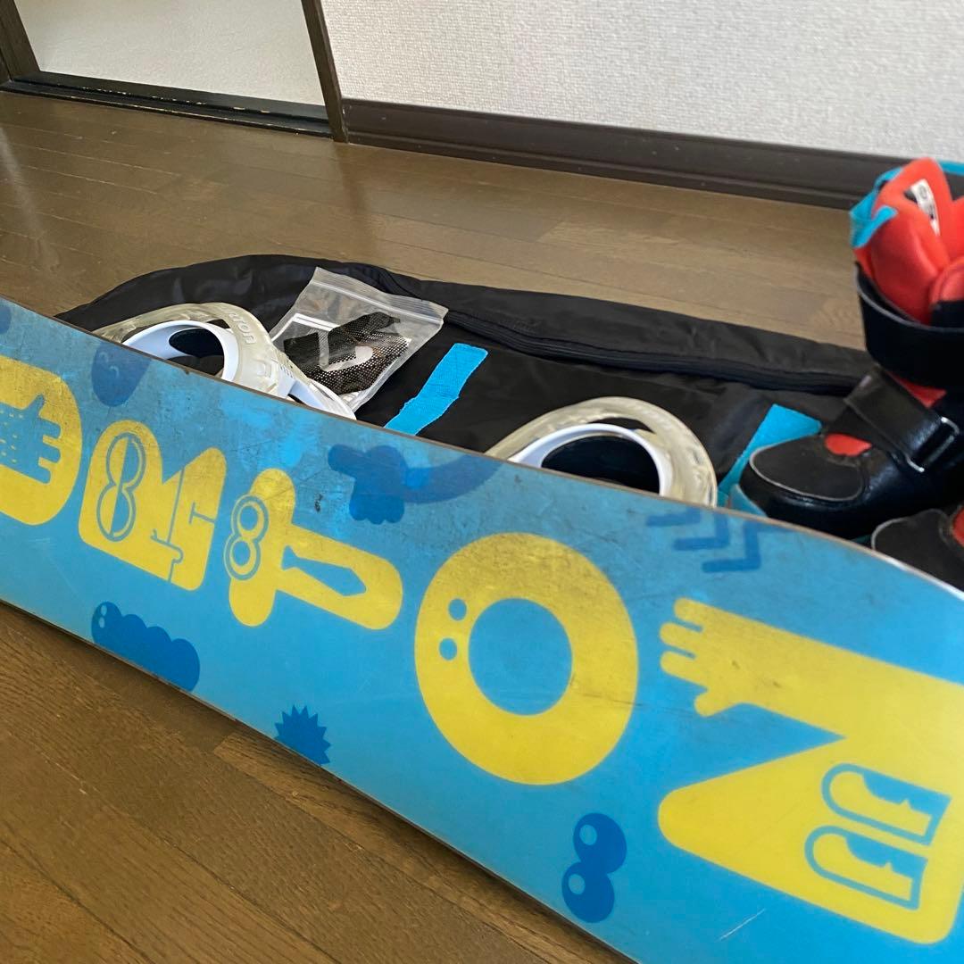 バートン　キッズ　 スノーボード3点セット　90