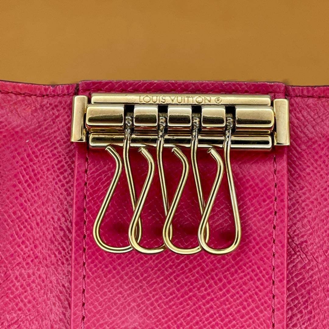 ルイヴィトン マルチカラー ミュルティクレ4 キーケース 4連 ブラック