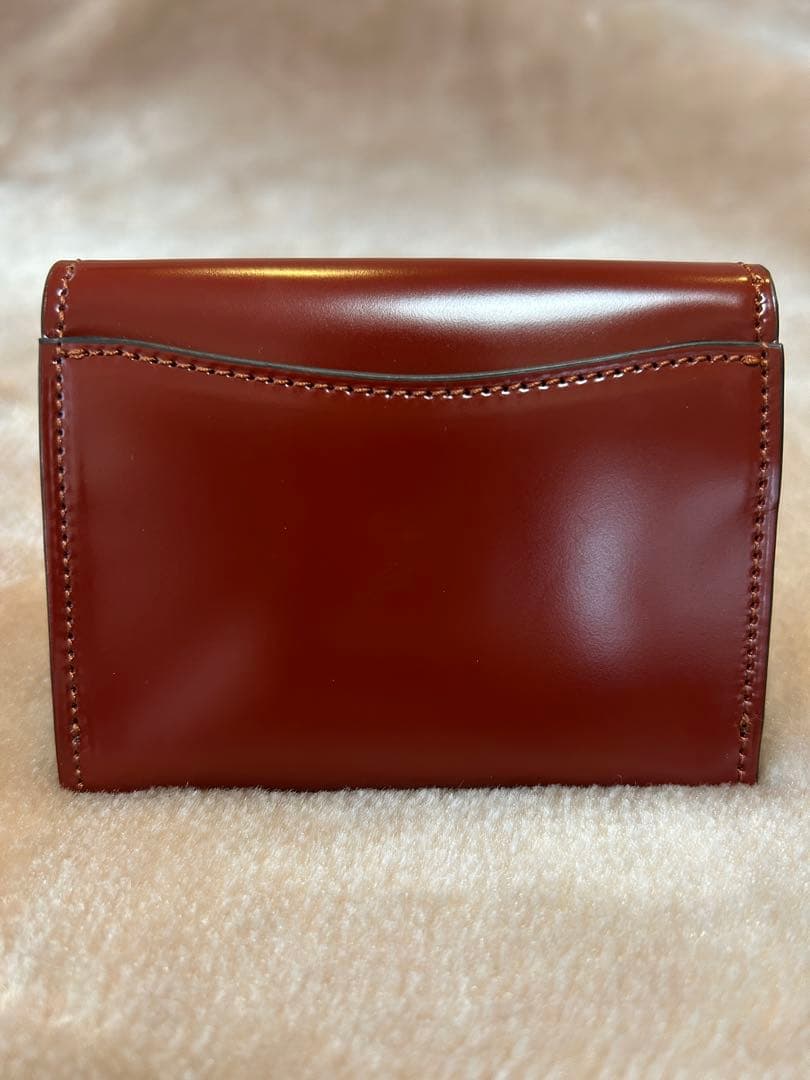 ソメスサドルコードバンカード入れ付きケース小銭入れスリムウォレットミニ財布