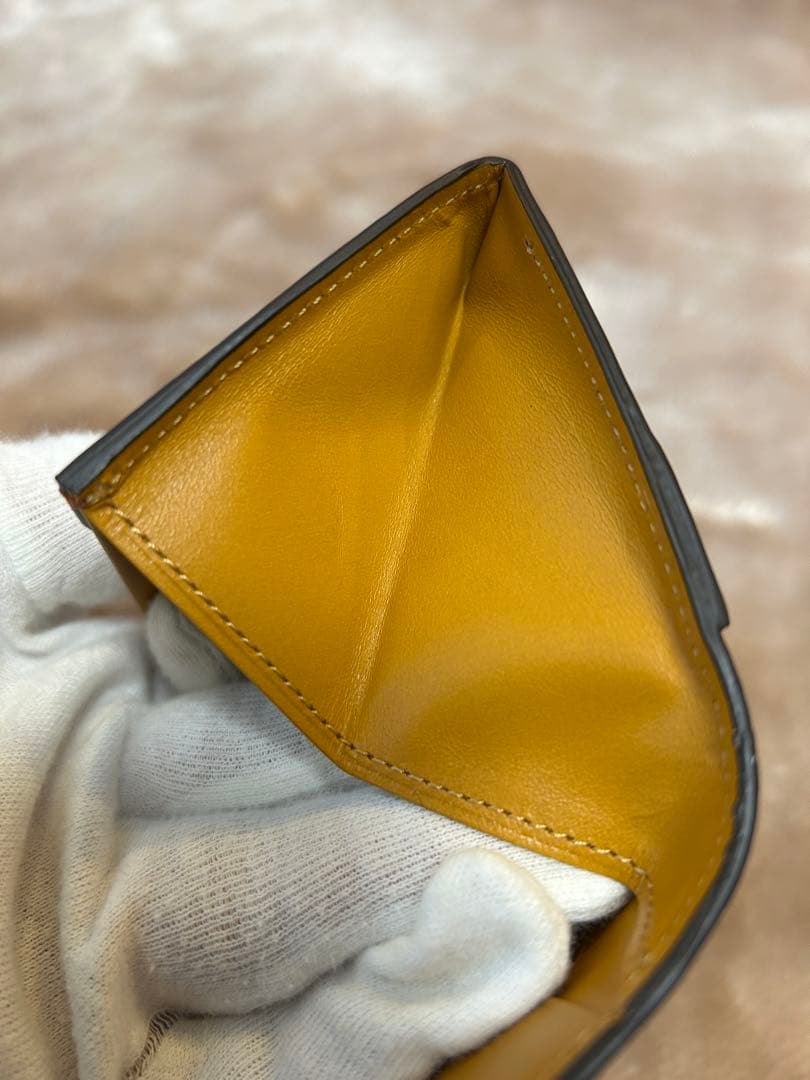 ソメスサドルコードバンカード入れ付きケース小銭入れスリムウォレットミニ財布