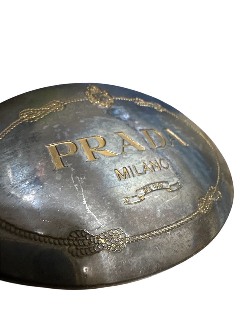 小物 PRADA archive leather belt