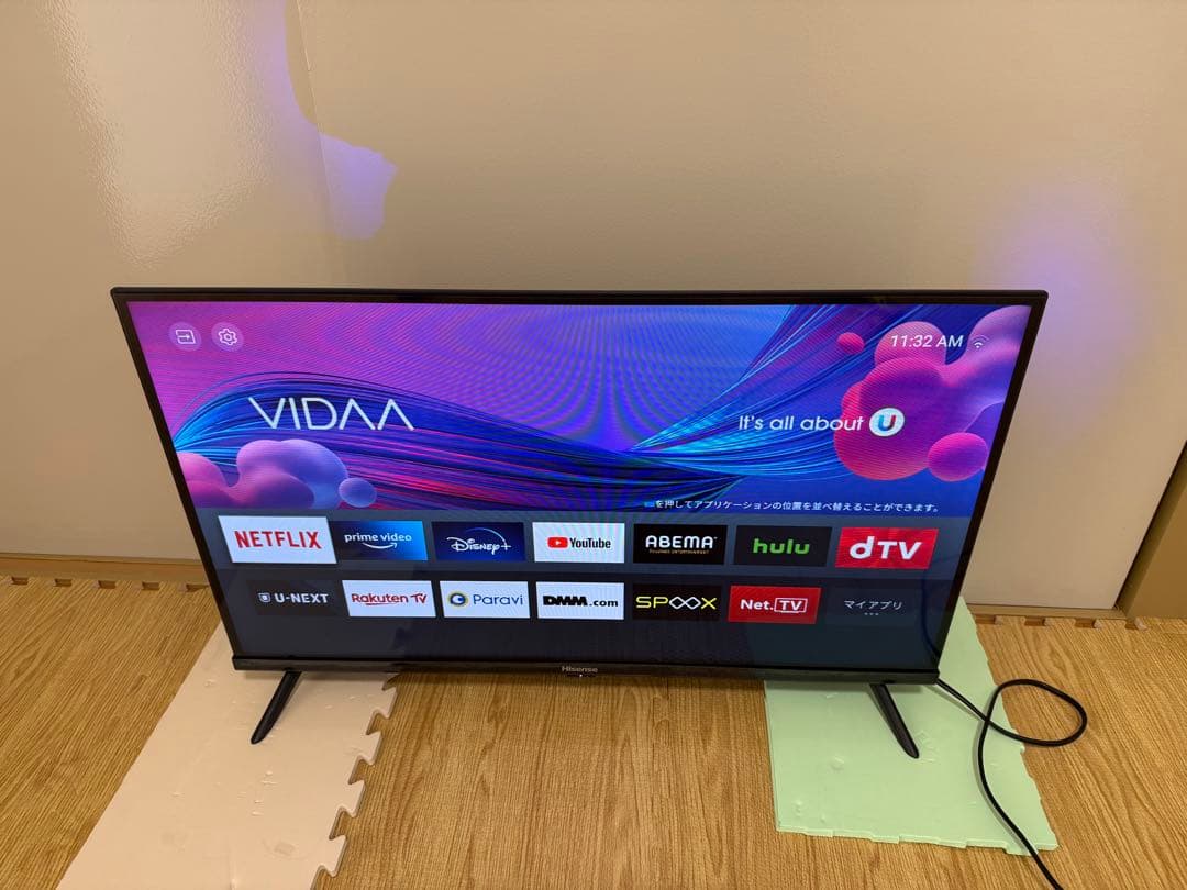 ハイセンス　32A40H 32インチ2022年製⭕️地上 BS/CSスマートテレビ