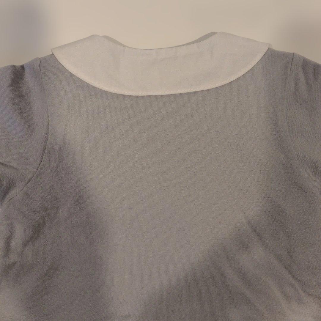 familiar ブルー ロンパース 70　水通しのみ✨️