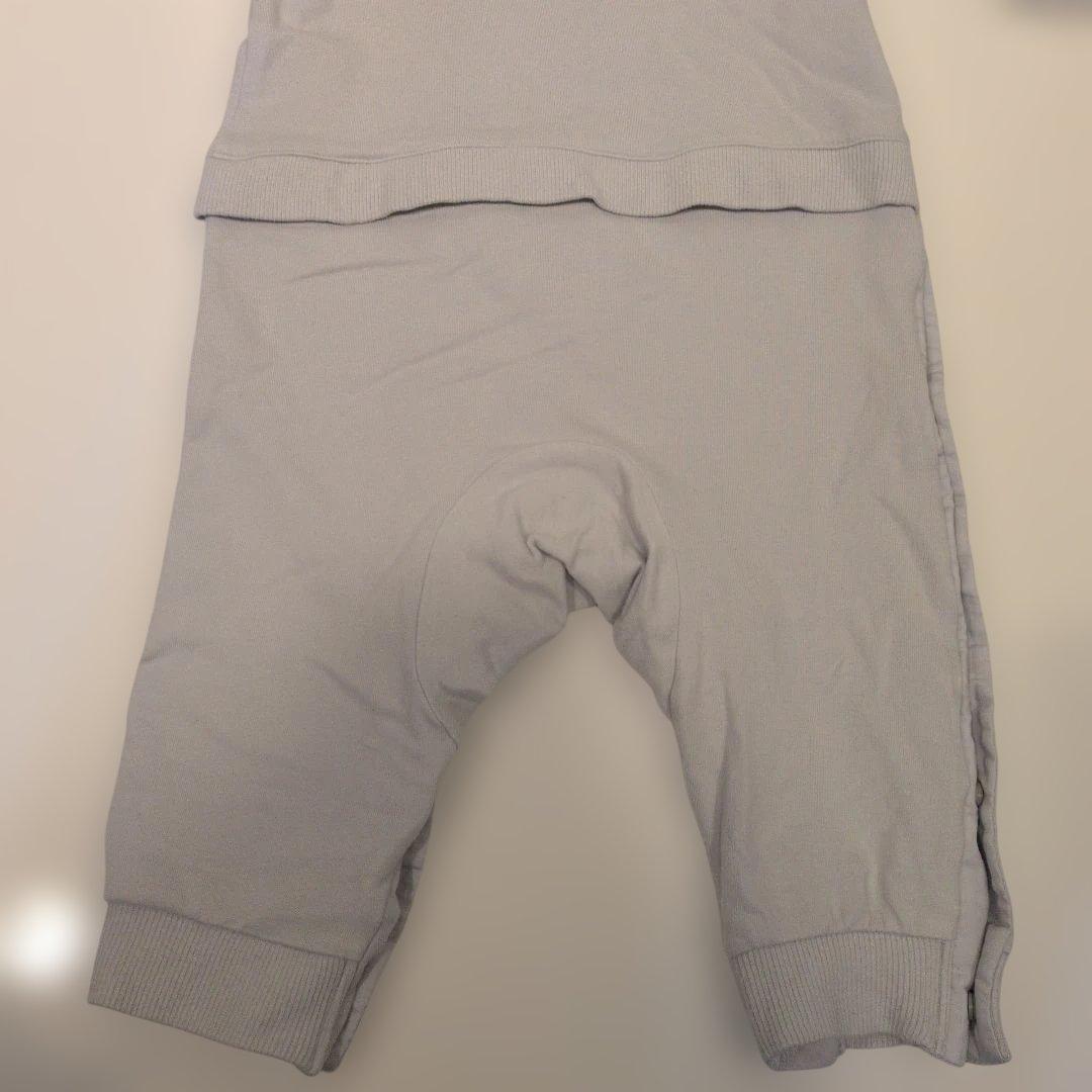 familiar ブルー ロンパース 70　水通しのみ✨️