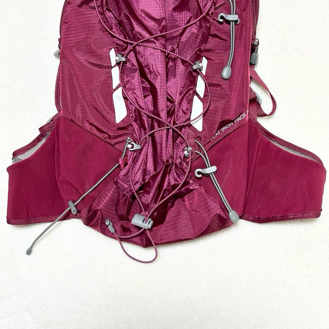 【未使用品に近い】モンベル　フラットアイアンパック20 women's