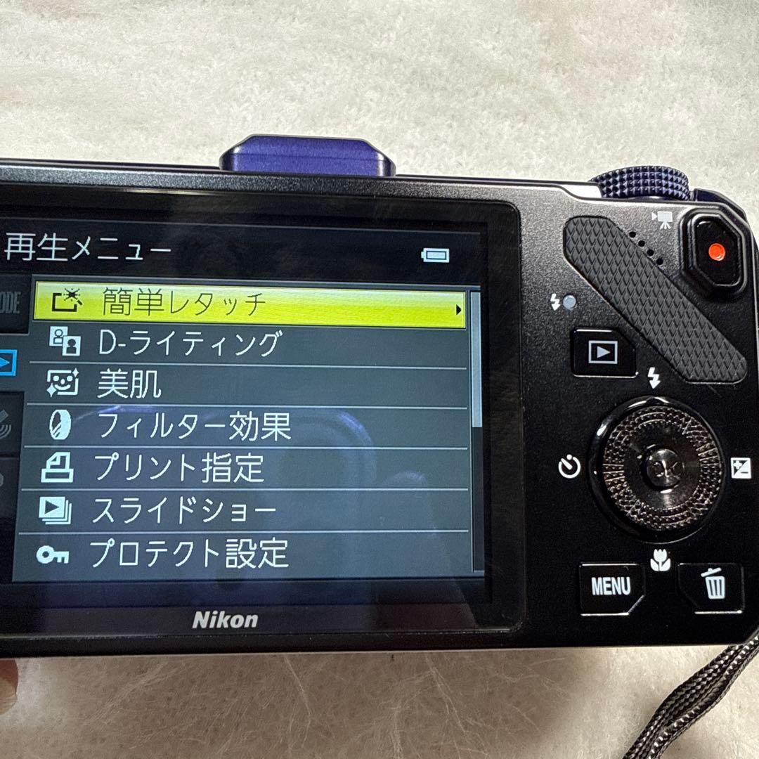 Nikon ニコン COOLPIX S9300 クールピクス ネイビーブルー