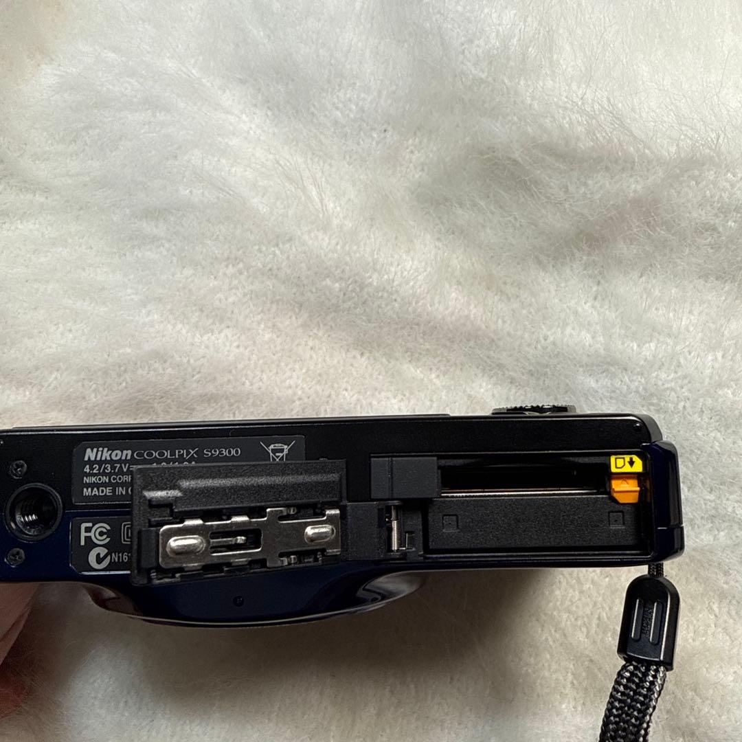 Nikon ニコン COOLPIX S9300 クールピクス ネイビーブルー