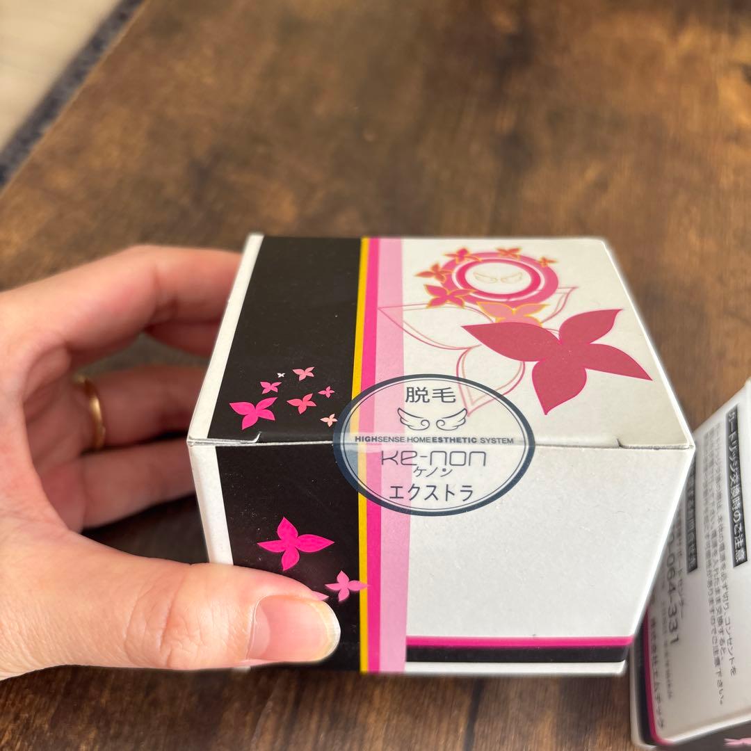 KE-NON 脱毛器 ゴールド エクストラカートリッジ3個付き