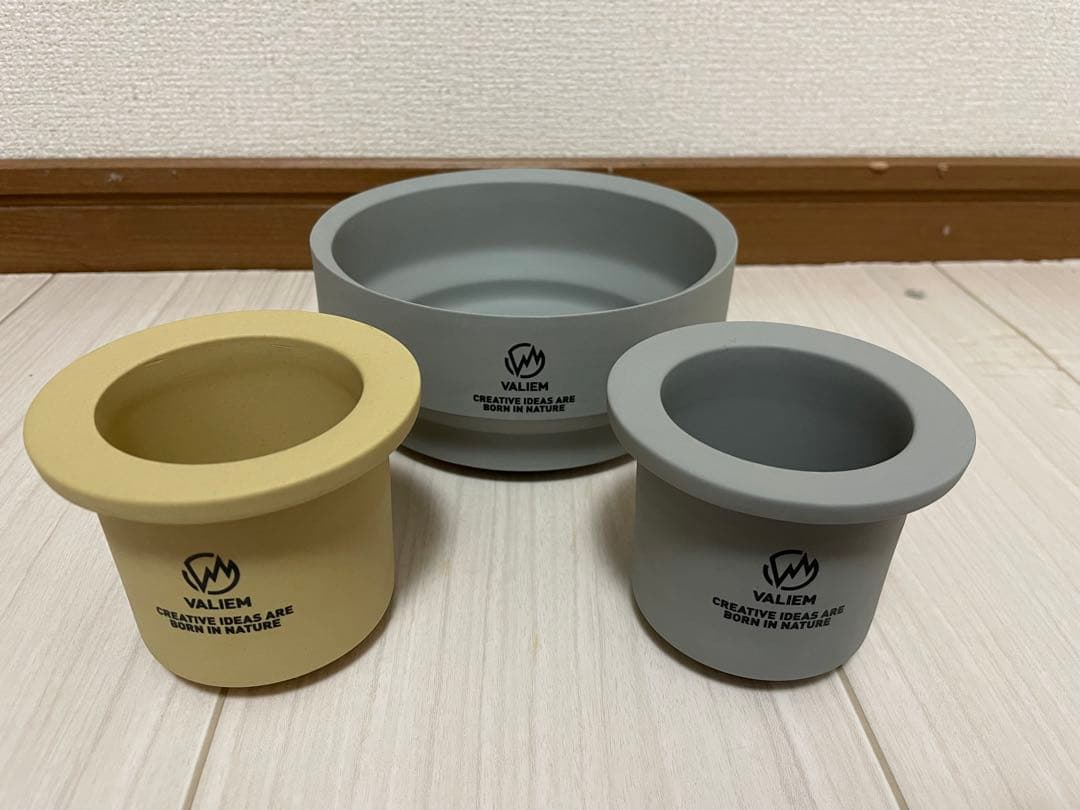 【新品未使用】VALIEM GHOST VALIEM 陶器鉢　3個セット