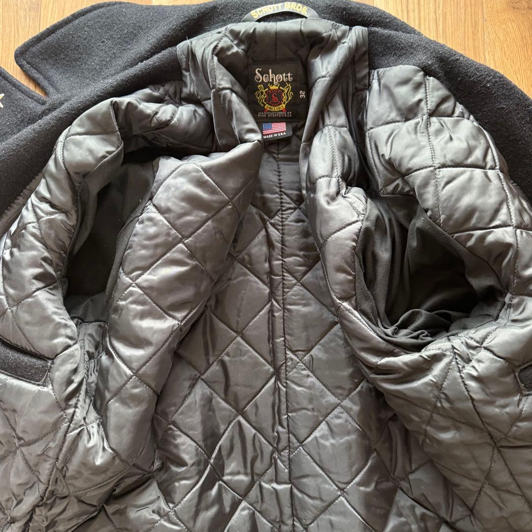 【美品】Schott ショット　シングル　シルバースター　アメリカ製