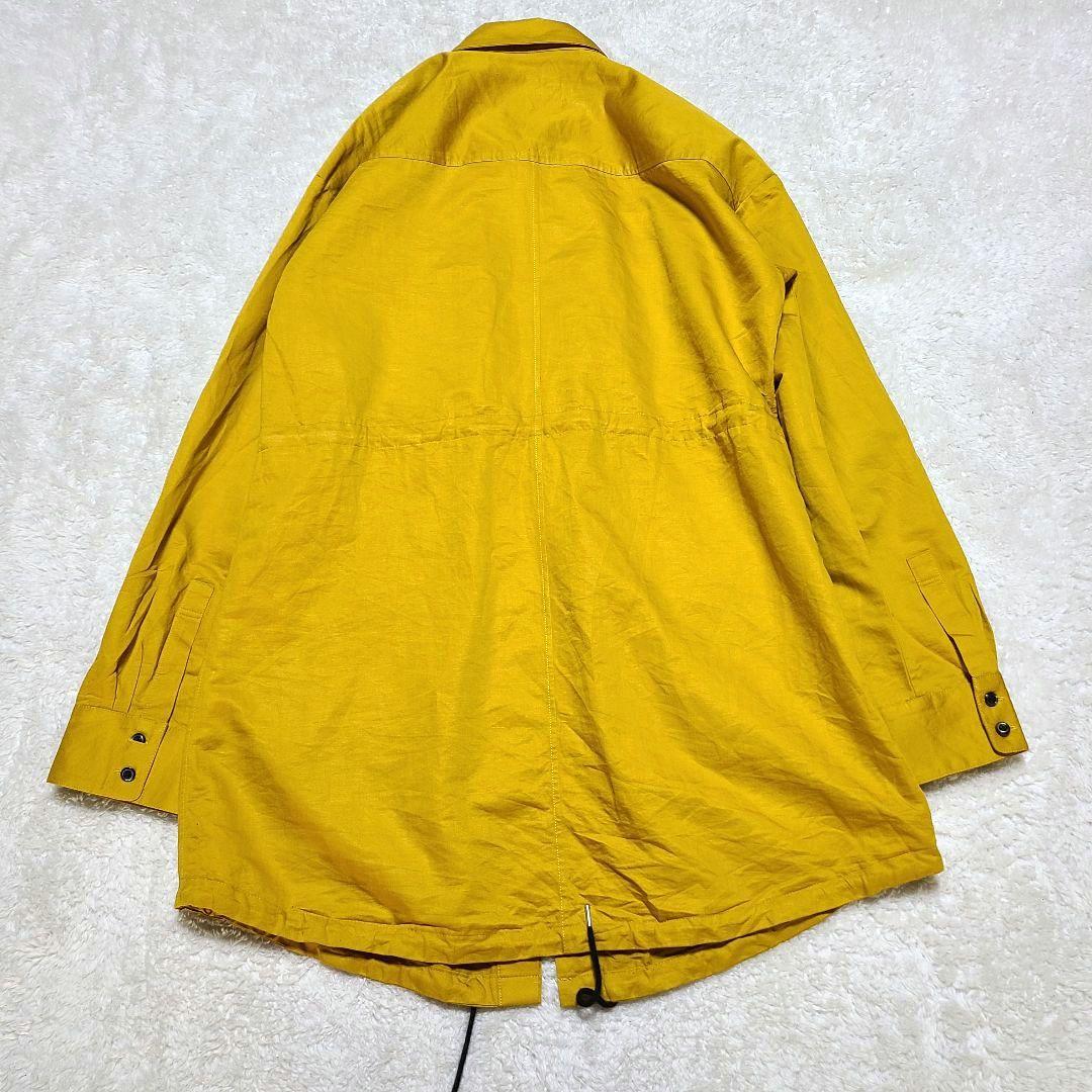 【美品】近年モデル　ハザマ　経年真価のシャツ　ライトアウター　オーバーサイズ　M