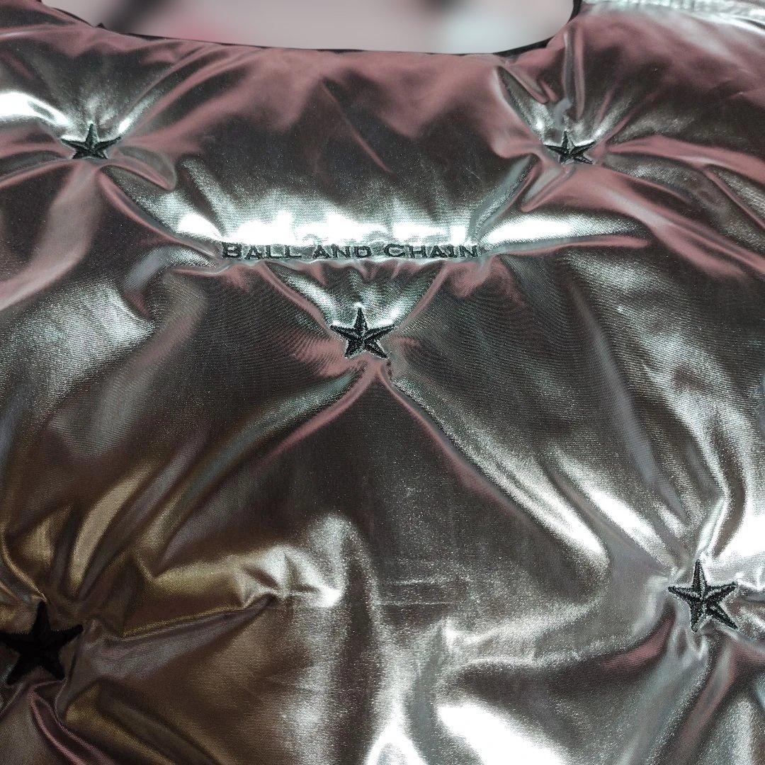 【新品タグ付き】Ball&Chain 中綿バッグ etoile シルバー